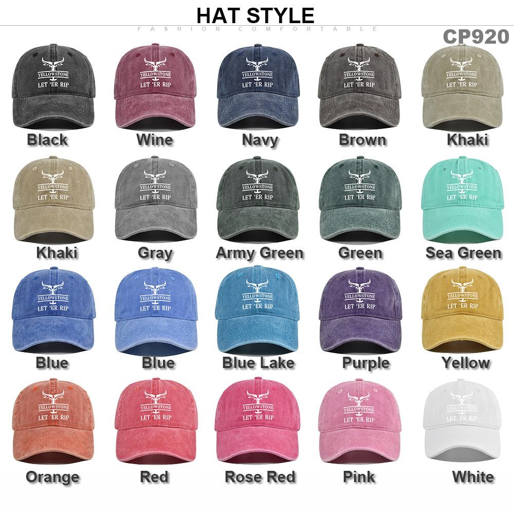 Verstellbare Vintage-Kappe für Damen und Herren für Outdoor-Wanderungen und Bergsteigen
