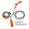 Car Washer Portable Car Shower Cleaning Tool Outdoor Camping Travel Shower Electric Pump DC 12V Car Washing with Cigarette Lighter