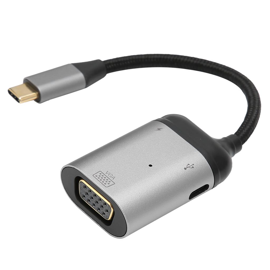 JORINDO JD0782 Type C to VGA Adapter 1080P 60Hz PD Male to Female Converter for Laptop Projector