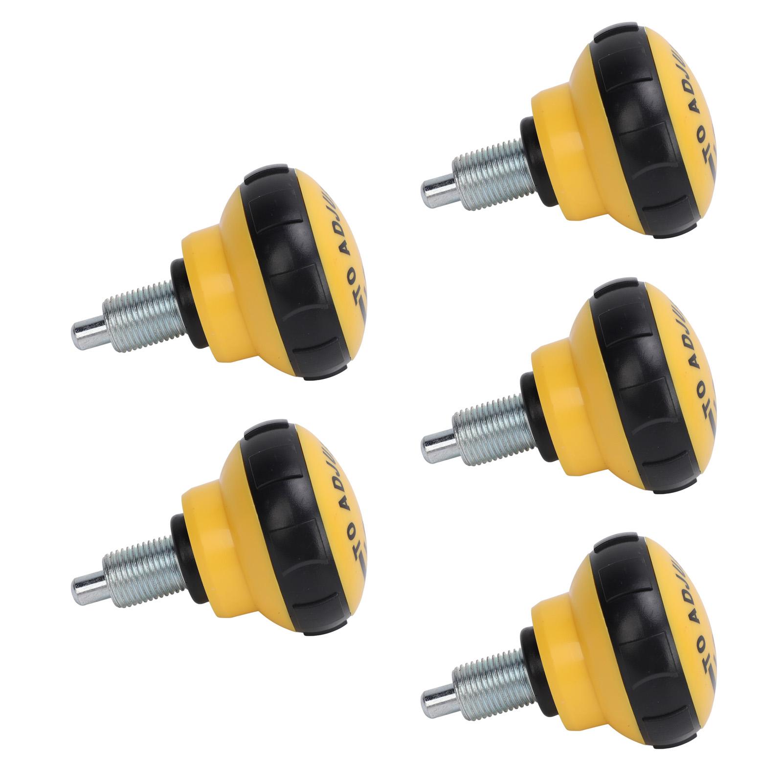 

5Pcs Fitness Adjustment Knob Quick Release Spring Pull Pin Knob Replacement Part for Fitness Equipment Exercise Bike