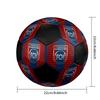 FC Heidenheim Size 5 Soccer Ball, Machine-Stitched PVC, Durable & High Bounce, All Ages Fit, fan merchandise, matches & outdoor use.