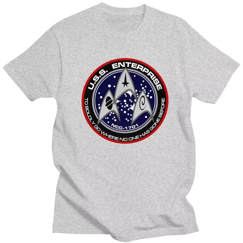 Pánská trička s vlastním potiskem Star Film, předepraná bavlněná trička, trička s motivem Treks Movie, grafická trička s krátkým rukávem, oblečení