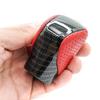 SHIFTIN Gear Shift Knob Shifter for Lexus ES GS GX NX RC RX 200t 300 350 3450h 450hL 350L Red Fiber (Circuit Leather/Carbon Pattern)