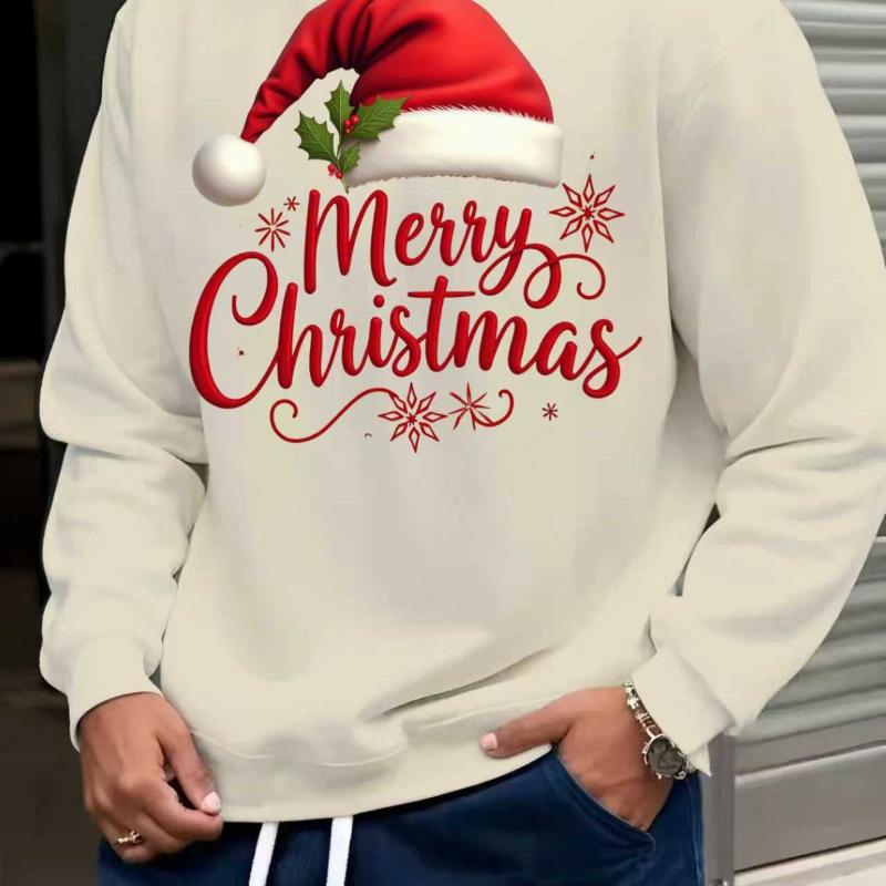 

Red & Green Color Block Christmas Element Crew Neck Sweatshirt - Streetwear Cool Style XXL абрикосовый