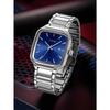 Men's Quartz Watch New Fashion Box Set Cufflinks Ring Fashion Set Box Watch As A Gift for Men's Gift Box
