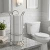 Soporte de Pie para Papel Higiénico de Hierro Simple Gran Capacidad Decorativo Estante de Almacenamiento de Pañuelos Minimalista Duradero Soporte para Servilletas Hoteles