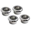 4Pcs 18/25MM Cable Hole Cover Computer Desk Cabinet Vent Decorative Ring Cable Outlet Port Wire Hole Cover Hardware Accessories