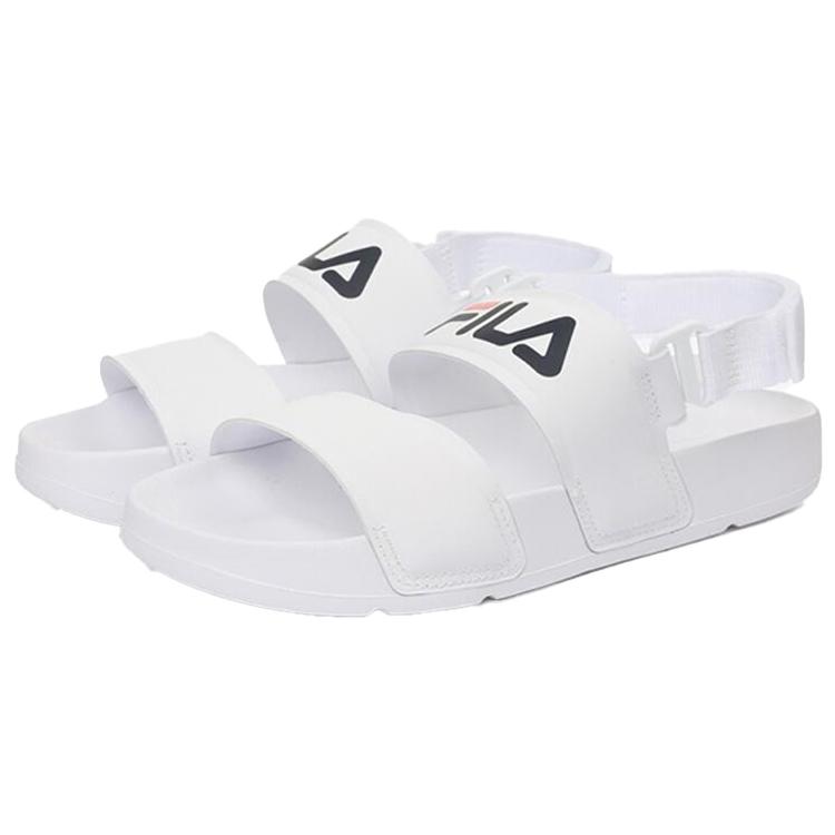 FILA Drifter Slide Beach Sandals Unisex White Korean Style 1SM00736_112