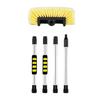 Long Reach Car Wash Brush with Water Sprayer Design And Telescoping Handle For Car, SUV, Truck Easy Cleaning