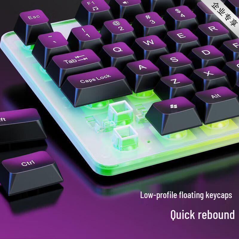 AOC KM100 Wired RGB Gaming Keyboard and Mouse Set