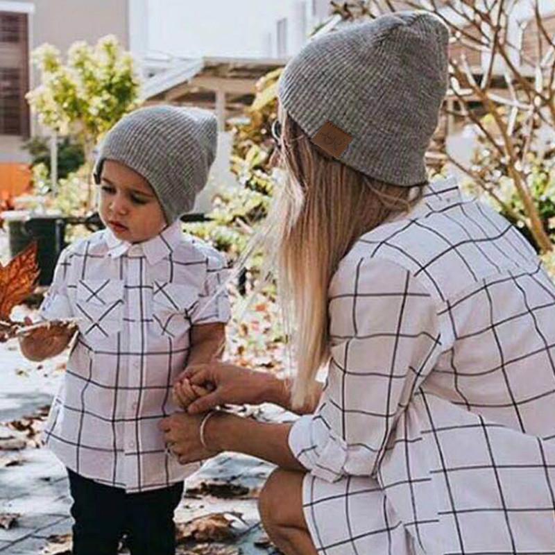 Hat Pu 1 Letter Pcs Casual Beanies Warm Winter Beanie Hats For Men Women Outdoor Stylish Solid Color Knitted Hat