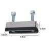 2 PCS Van Roof Rack Mount Kit,Camper Van Motorhome Roof Rail Mounting Brackets For Solar Panel Or Roof Rack