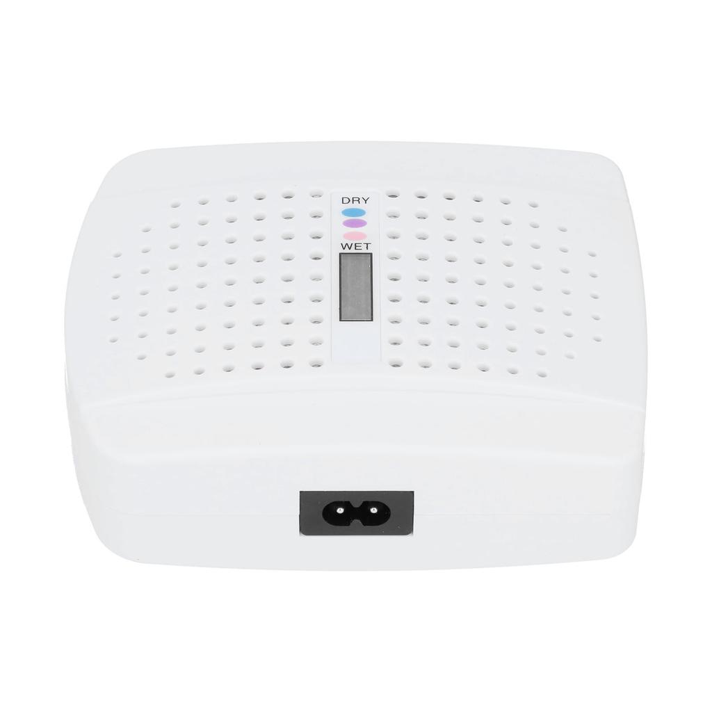 Mini Dehumidifier Reusable Mute Bookcase Wardrobe Moisture Absorber Equipment White
