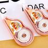 1 Piece Mini Cartoon Capybara Large Capacity Correction Tape Tools School Office Corrector Stationery Supplies