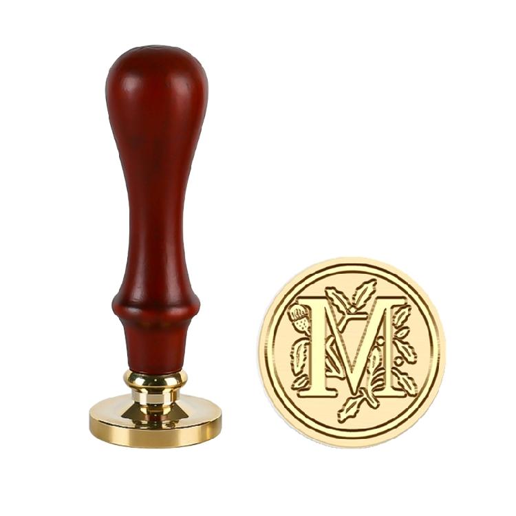 Unique Alphabets Wax Seal Stamp for DIY Crafts Handmade Sealing Greeting Cards