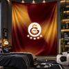Arazzo da Appendere a Parete Tessuto Stampato Galatasaray FC per Soggiorno Camera da Letto Decorazione Casa