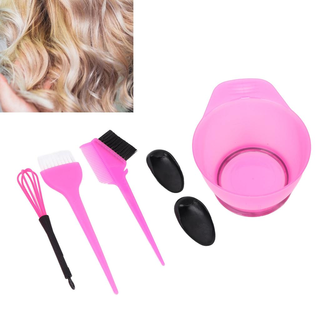 Hair Coloring Dyeing Kit Professional Salon Portable Ear  Dye Brush Mixing Bowl Tool Set