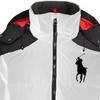 Polo Ralph Lauren Color Block Logo Print Zip-Up Hoodie Jacket Men Jackets 710716127-008