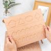 Wooden Tracing Board Improve Hand-Eye Coordination Fine Motor Skills ABC Numbers Shapes Lightweight Easy To Hold Calligraphy Board for Kids