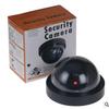 Surveillance Fake Hemisphere Camera with Light | Large Size Security Decoy