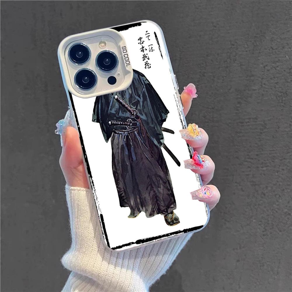 Vagabond Manga Phone Case For IPhone 16 15 14 13 12 11 Pro Max X XR XSMAX 8 7 Plus Matte Shockproof Back Cover