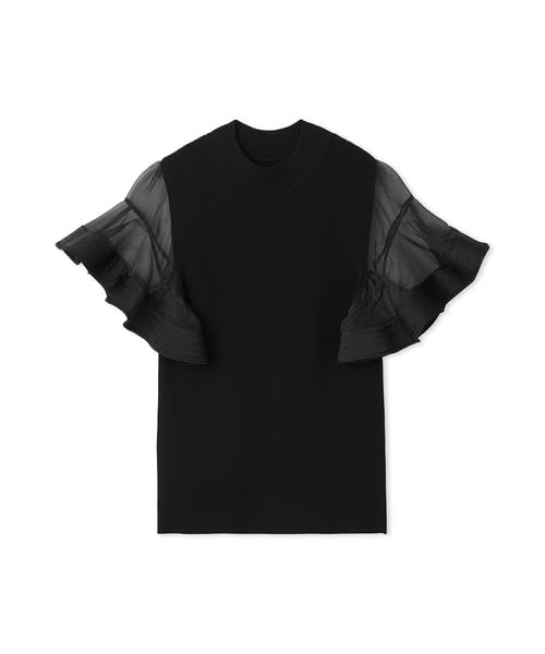 

FRAY Трикотаж с оборками FWNT252131 BLK I.D. Женский чёрный