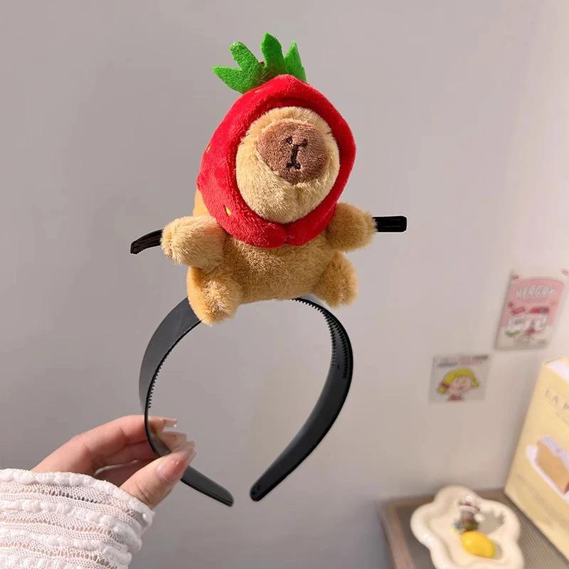 Capybara Haar Dekor Capybara Stirnband Geburtstagsgeschenk Kämm-Freak Spielzeug Geschenk für Kinder Haarschmuck Zubehör Partybedarf