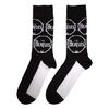 The Beatles Unisex Adult Drum Repeat Logo Ankle Socks