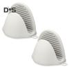 2Pcs/Set Silica Gel Oven Glove Hanging Rings Thick Kitchen Insulated Soup Pot Glove