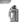 Large Capacity Sports Water Bottle 1.7/2.7L Plastic Drinking Bottle with Time Scale for Outdoor Camping Hiking Gym Men's Kettle