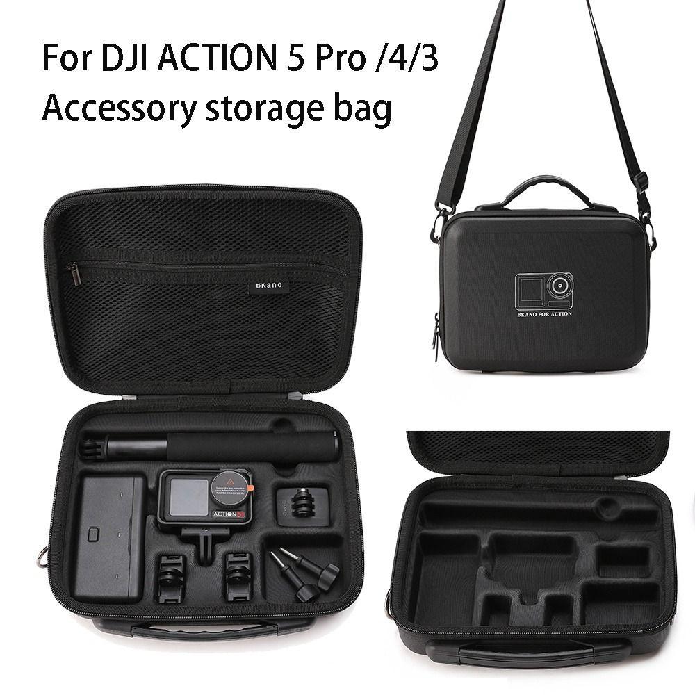 Waterproof Carrying Case Handbag Box for DJI Osmo Action 5 Pro Action 4 3 Action Camera Accessories