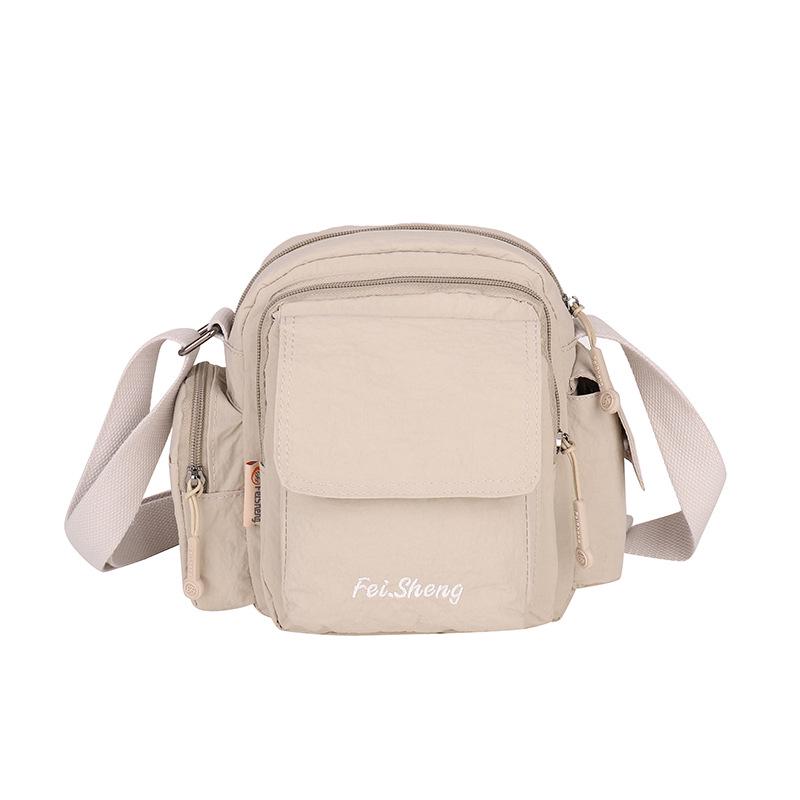 Borsa a tracolla unisex impermeabile multi-tasche - Borsa a spalla di grande capacità per sport, outdoor e uso fotografico