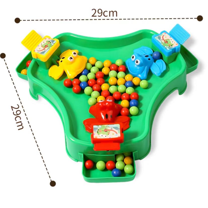 Kids Desktop Competitive Games Frog Eat Beans Safe Parent-child Interaction Entertainment Game Educational Relieve Stress Toy
