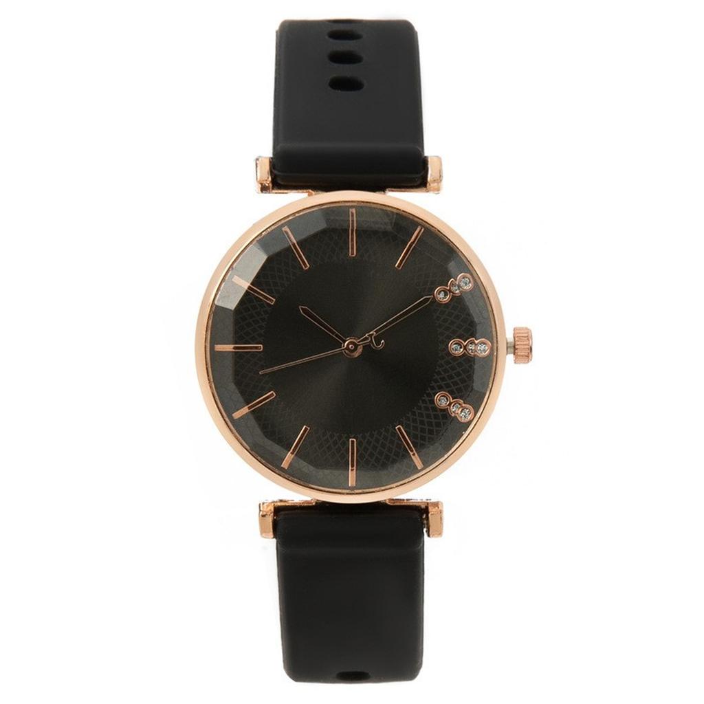 Fashion Watches With Diamonds Ladies Quartz Watches Hot Sports Brands Women Silicone Strap Dress Clock Gifts Wristwatches