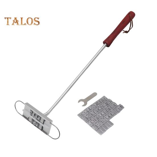 

Штамп для брендинга на гриле, фирменный штамп со сменными буквами для стейков, тортов, бургеров, принадлежностей для гриля 1 Set