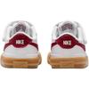 Nike Court Legacy TD White Team Red Gum Baby Sneakers Gum-Yellow DA5382-132
