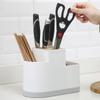 Multifunction Cutlery Drainer and Organizer Knife Holder Utensils Holder Caddy for Countertop Chopsticks Spoon Kitchen Organizer
