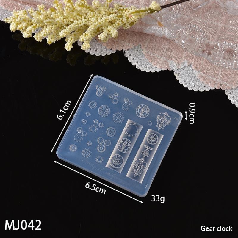 1 Piece Kawaii Butterfly Wing Silicone Nails Mold Reusable Templates Stamping 3D Diy Design Nail Art Parts Decorations Tools