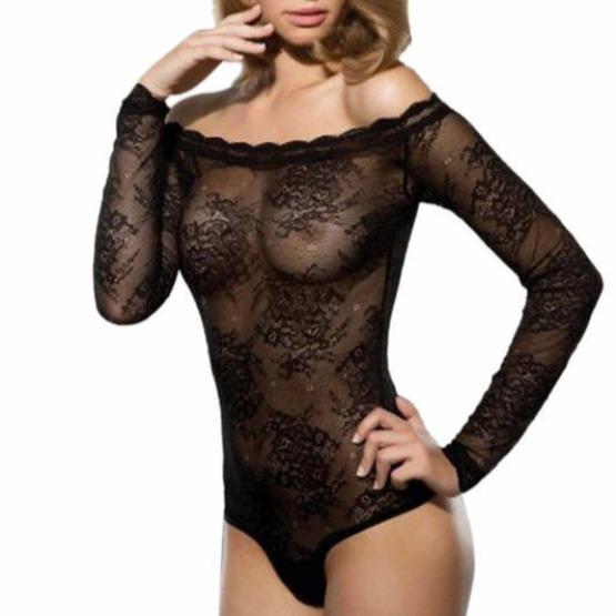 

Сексуальное прозрачное боди Doreanse с Citcit 12435