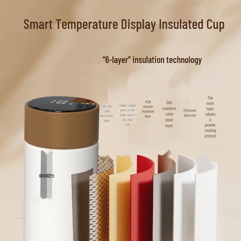 HEZHENG Fascia Gun & Insulated Cup Gift Set