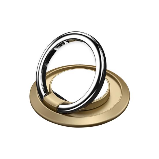 360 Degree Rotating Round Metal Holder Bracket Ring Buckle Stand Phone Finger золотистый