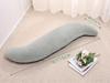 Baibu Home Body Side Fits the Suitable for Washable Gray Pillow, Sleeper, S-Shaped, Comfortable, Body, Pregnancy, Housewives, Cover,