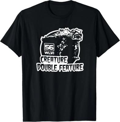 Creature Double Feature Retro 1970s Mens & Womens Vintage T-Shirt