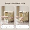 Desktop Cup Holder & Dustproof Storage Shelf