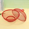 Mesh Fruit Basket With Lid Prevent Fly Kitchen Basket Vegetables Fruit Holder Kitchen Supplies Dining Table Decor Storage Box