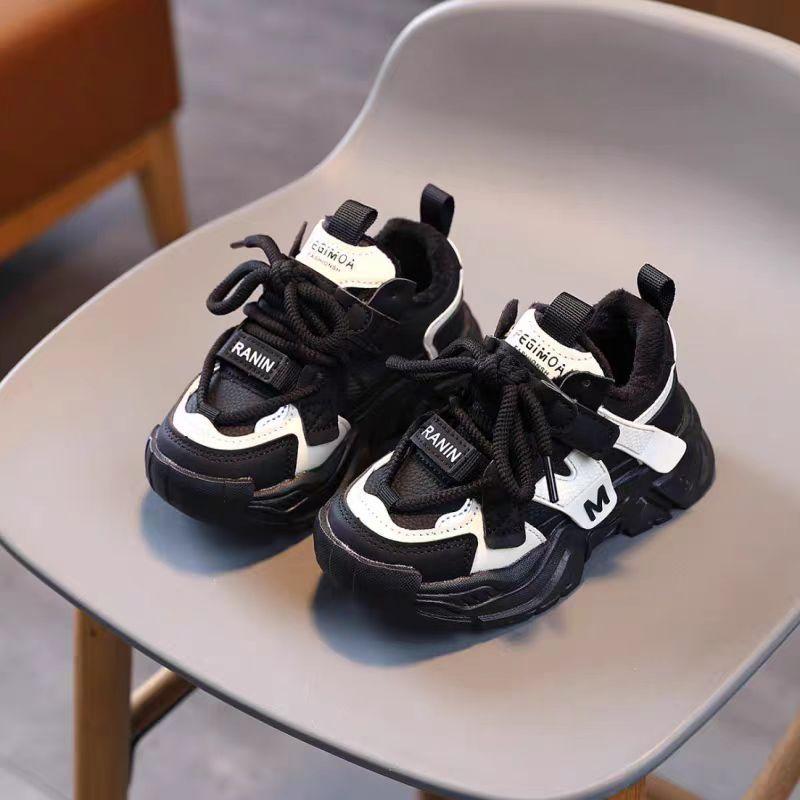 Children's Autumn and Winter Sports Shoes 2025 Spring and Autumn Girls' Sports Shoes Boys' Running Shoes Casual Shoes Student Dad Shoes