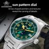 ADDIESDIVE AD2055 Men's Automatic Mechanical Watch NH35A Stainless Steel Luxury 200M Diving Waterproof Luminous Dress Watch