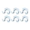 25Pcs Storage Hook Galvanized Steel Tool Hanging Accessory Set Kit for Garden Garage