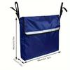 Outdoor wheelchair rear storage bag, electric wheelchair, motorcycle and other rear pack accessories bag storage bag