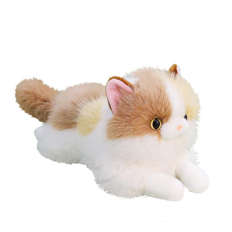 Cat Adorable Plush Toy Stuffed Doll With Sound For Kids Bedroom Decorative